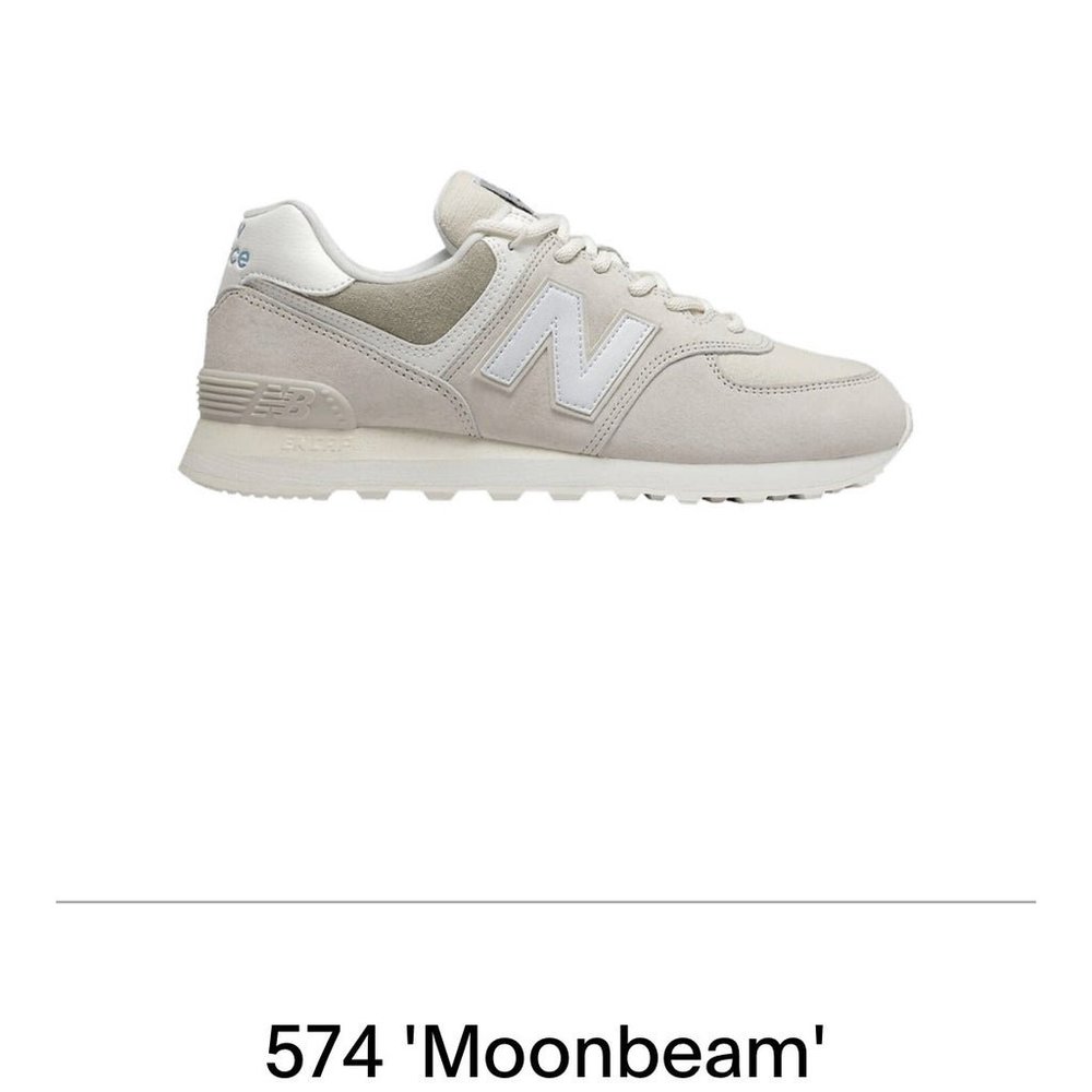 New Balance 574 in MoonBeam Size 7 Womens